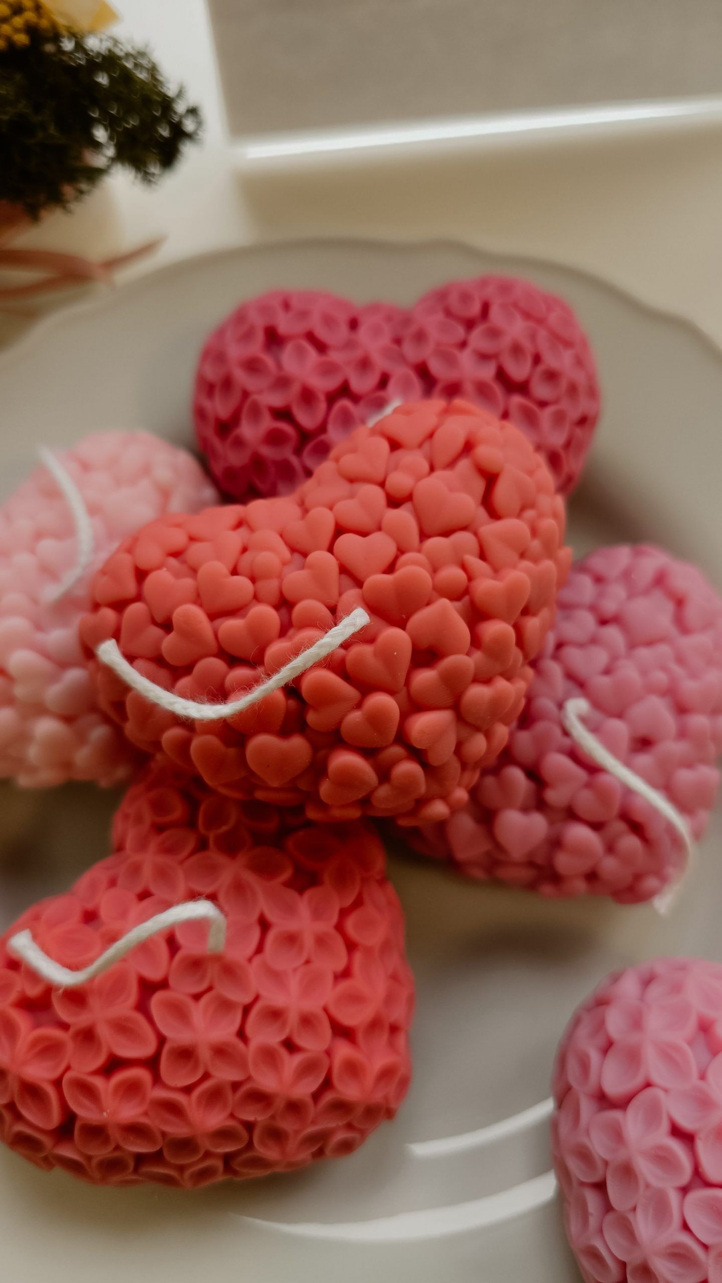 Sweet Heart Bio-Sojawachskerze - Image 4