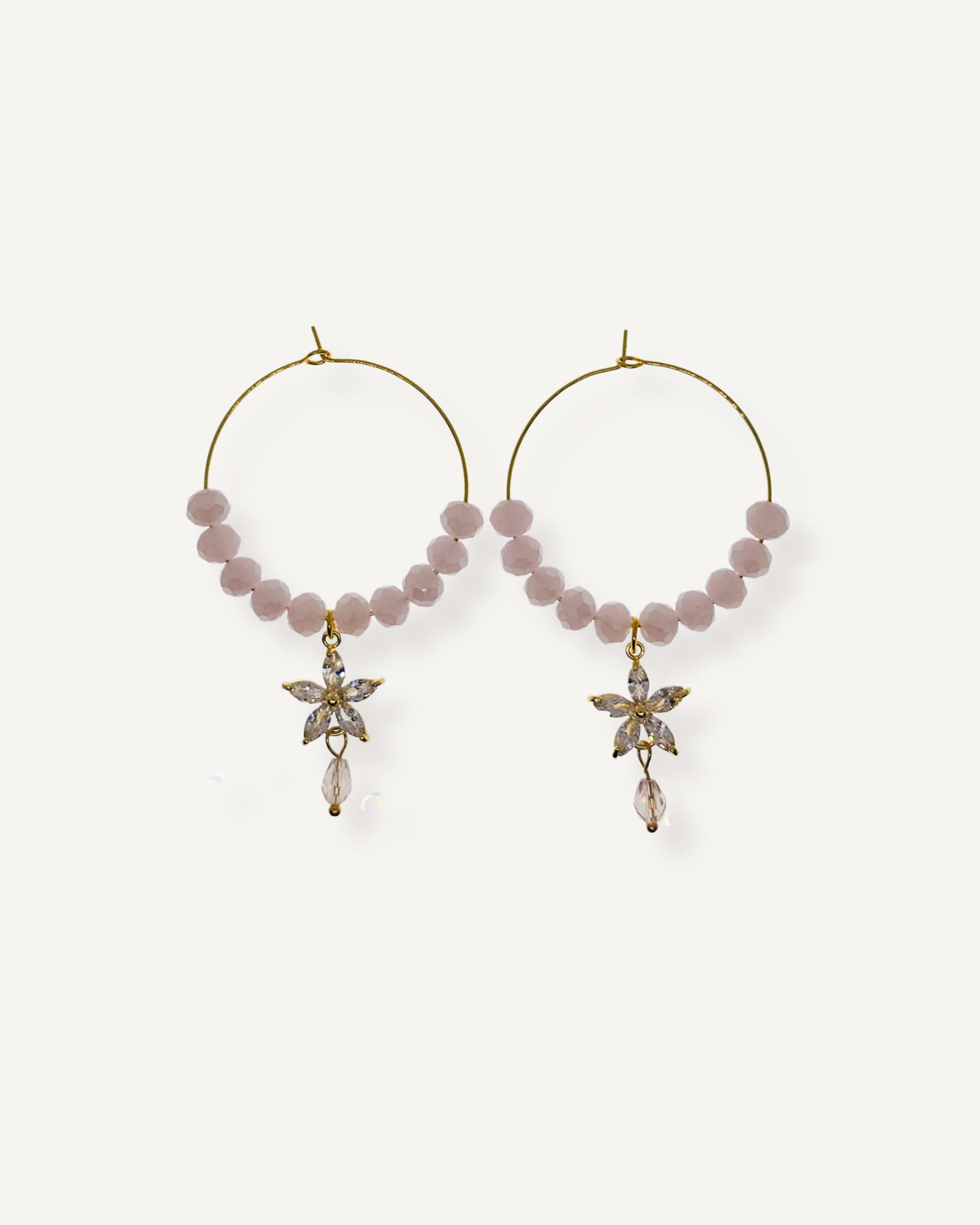 Die Bezaubernden Jardin Secret Ohrringe – elegante Creolen von Elise´s Atelier