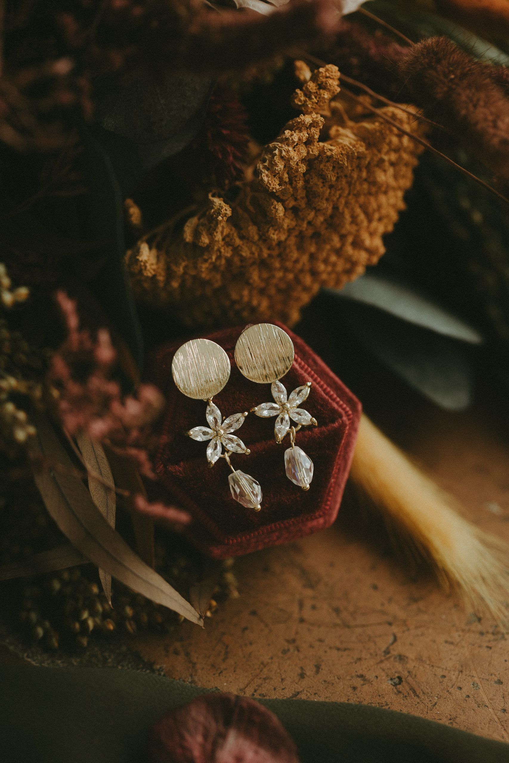 Crystal Bloom Earrings