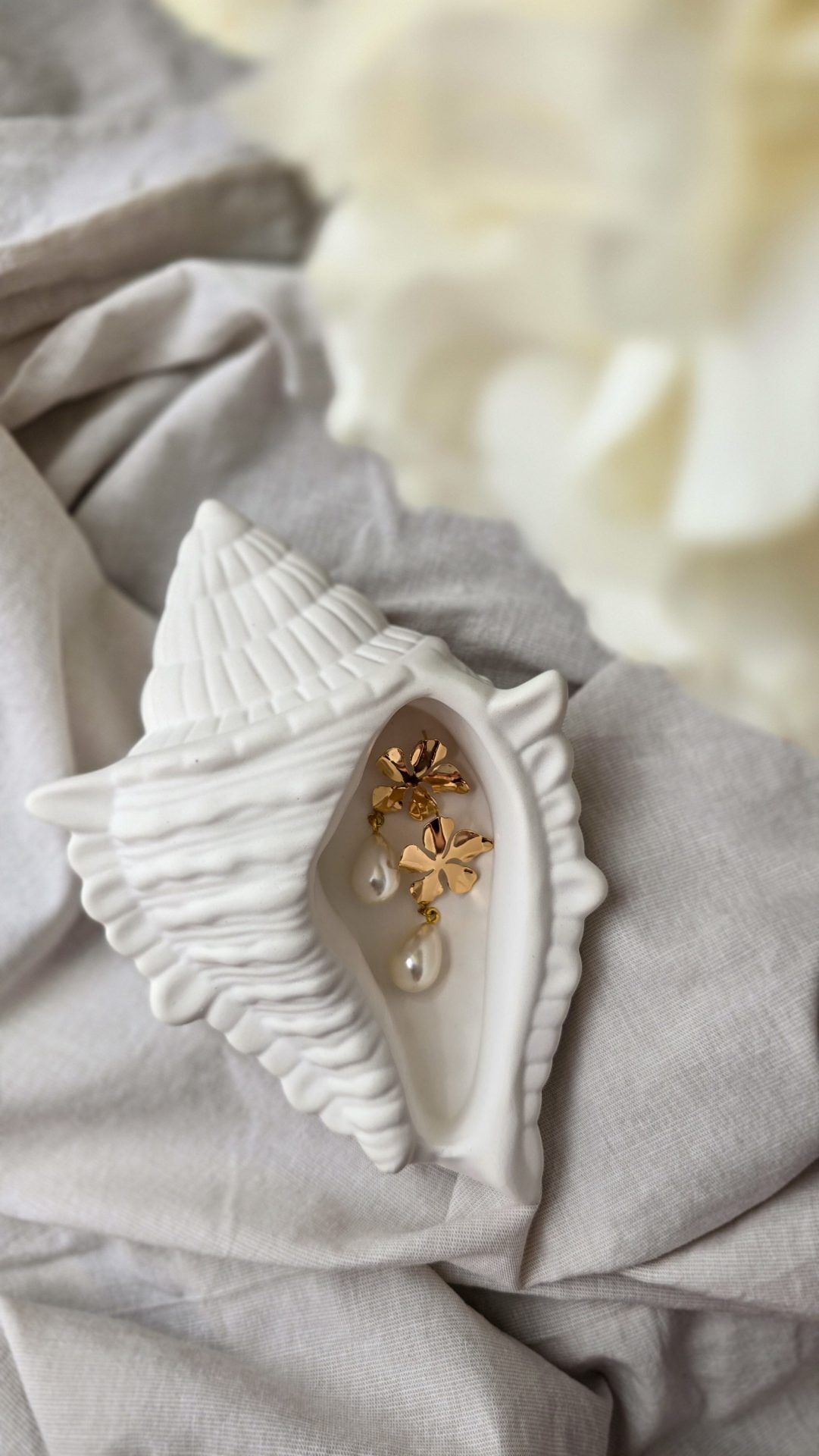 Schmuckschale in schneckenform von Elise´s Atelier