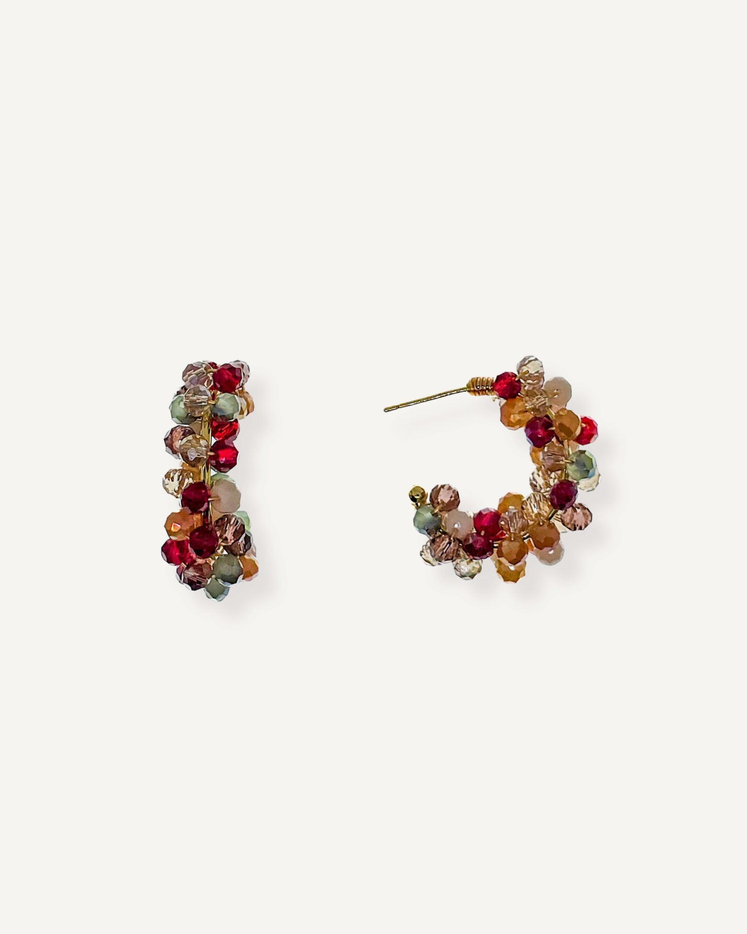 Brillante Élégance Earrings Rouge Édition