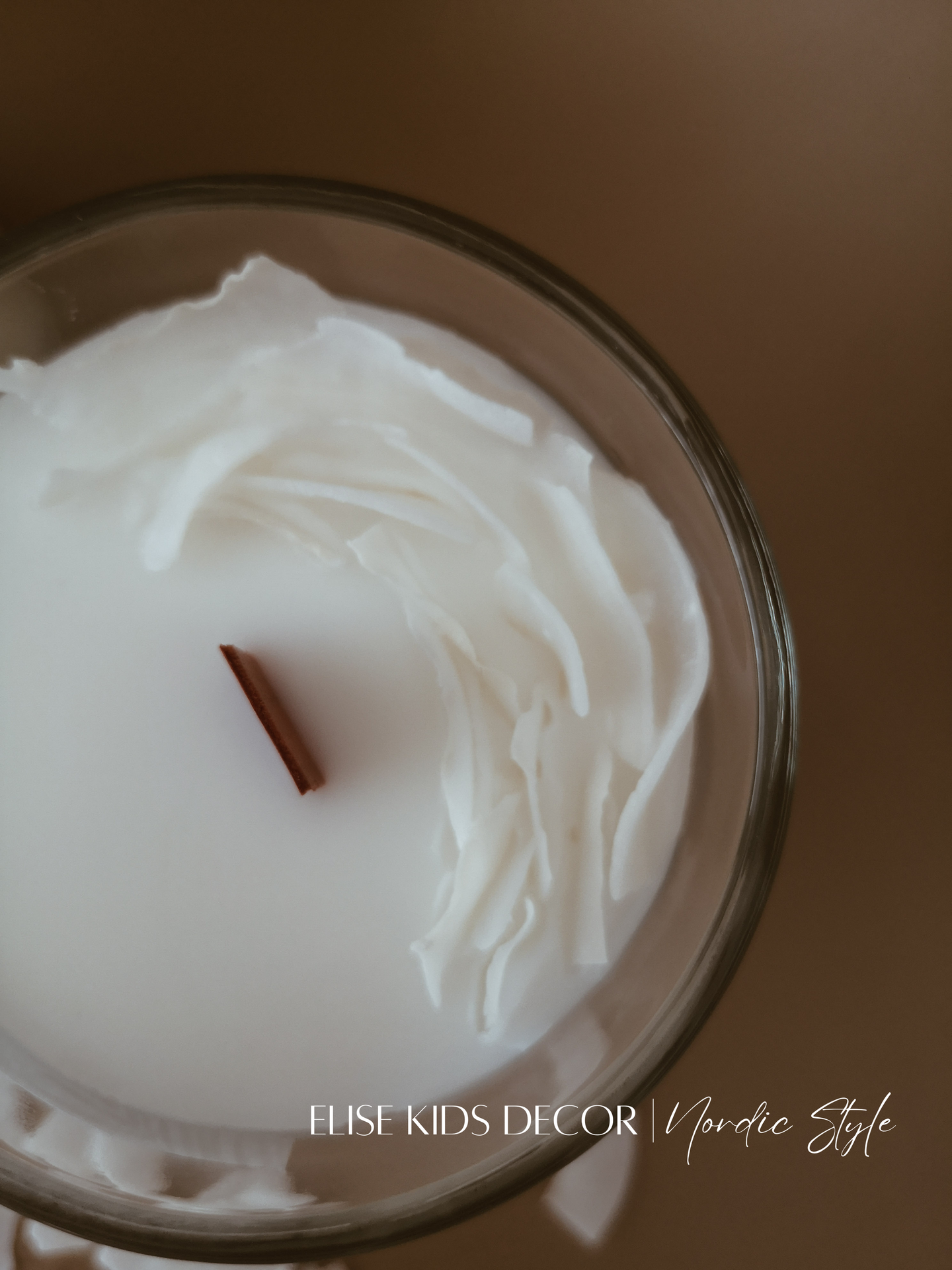 Kokosfeuer - Handgegossene Knisterkerze aus Kokoswachs - Image 2