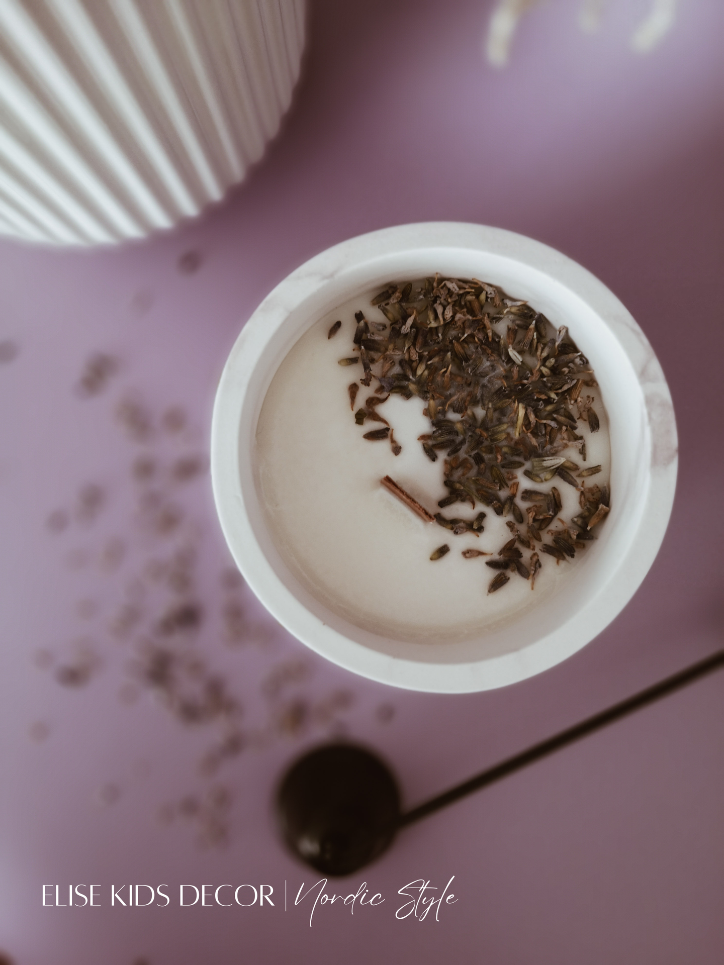 Knisterkerze Lavendel mit Ätherischen Ölen von DrEberhardt - Image 2