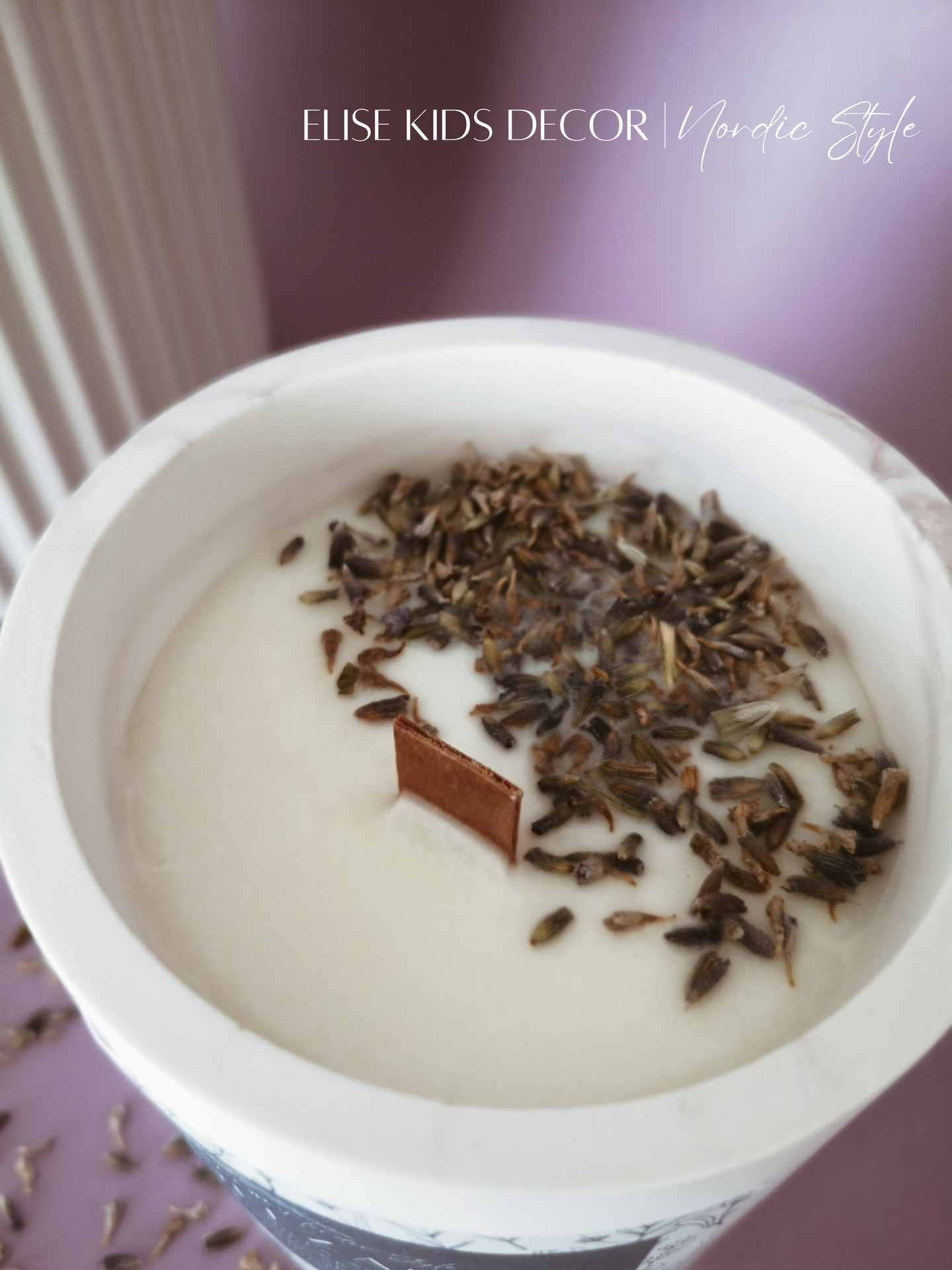 Knisterkerze Lavendel mit Ätherischen Ölen von DrEberhardt - Image 3