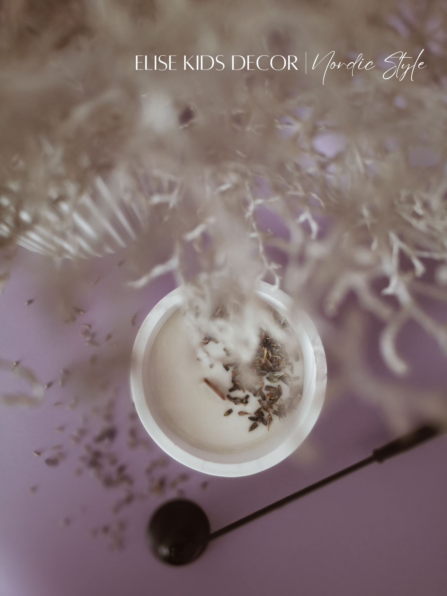 Knisterkerze Lavendel mit Ätherischen Ölen von DrEberhardt - Image 4