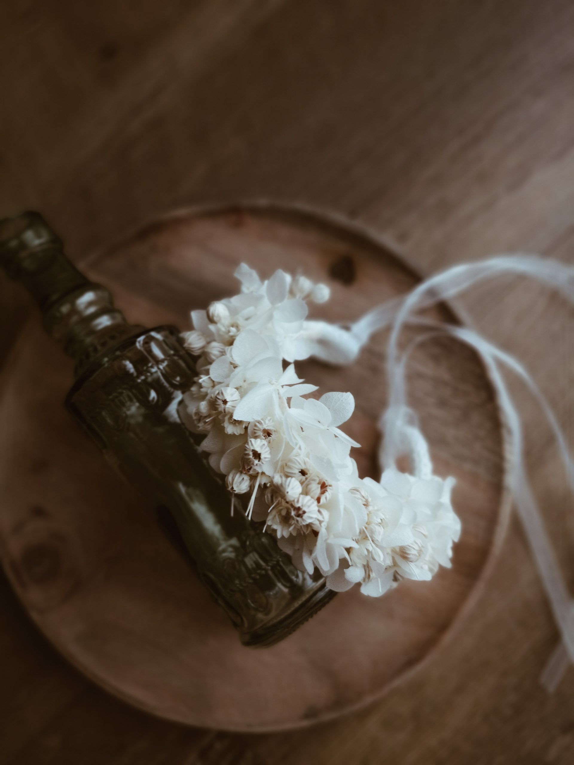 Handgefertigtes Armband aus Trockenblumen - Image 3