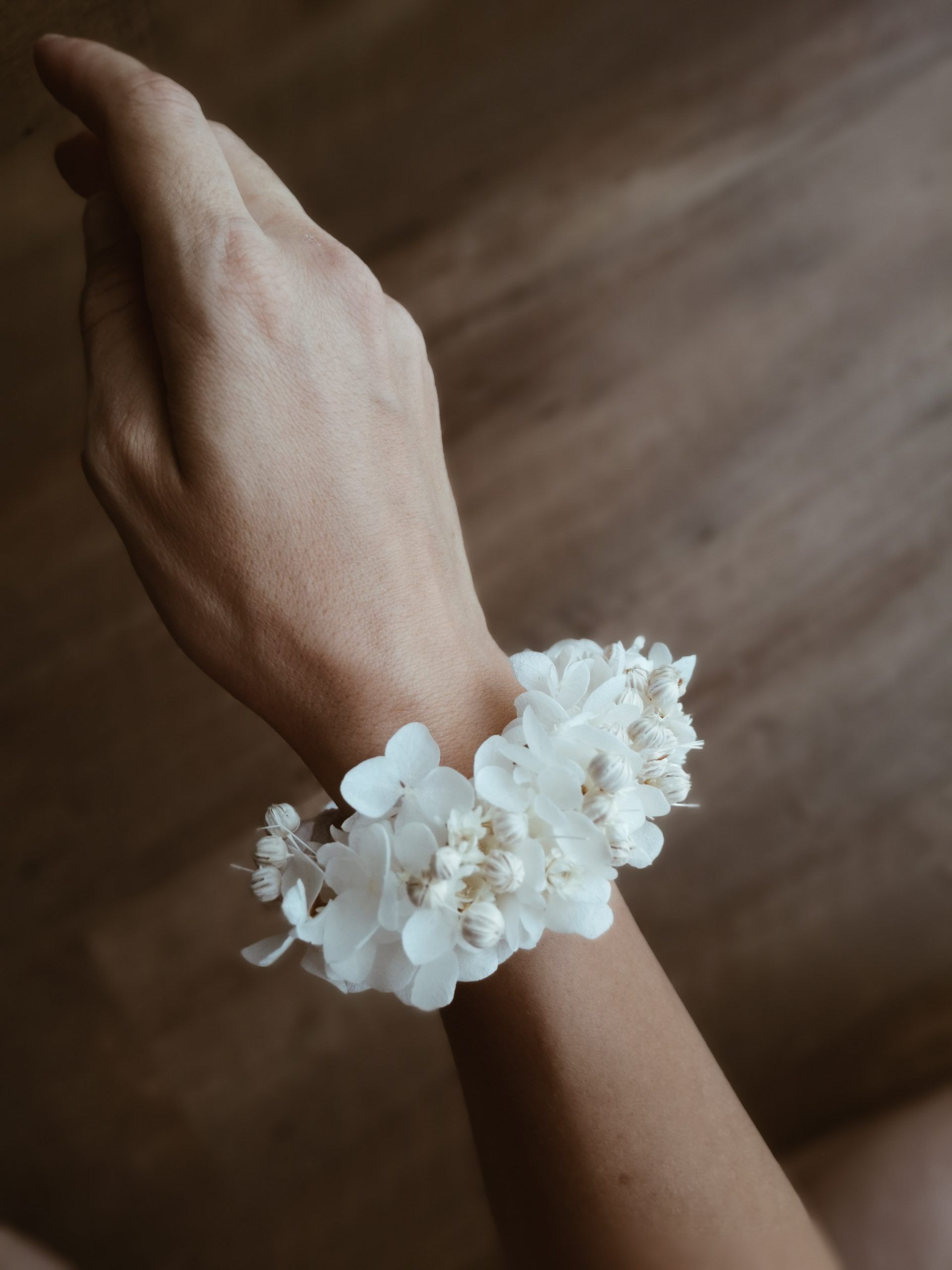 Handgefertigtes Armband aus Trockenblumen - Image 2