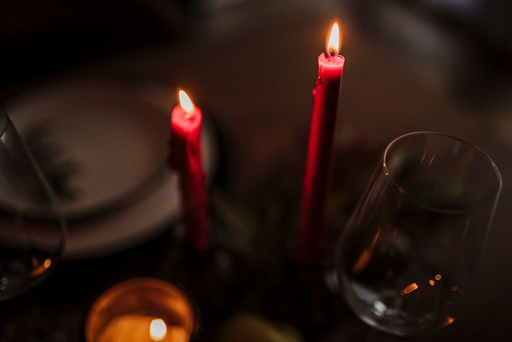 Tafelkerze ca. 25 cm aus Bio-Sojawachs - Image 4