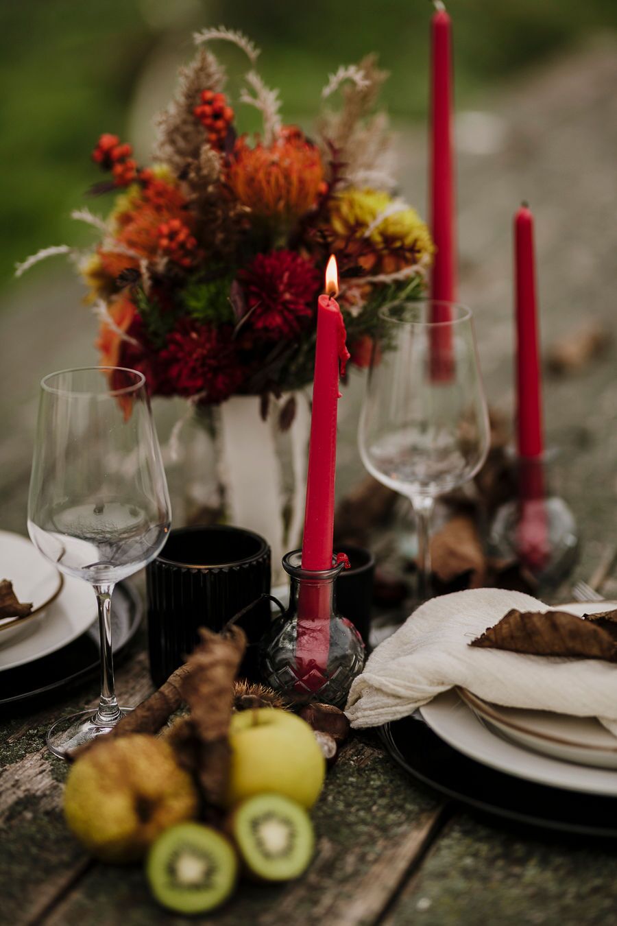 Tafelkerze ca. 25 cm aus Bio-Sojawachs - Image 2